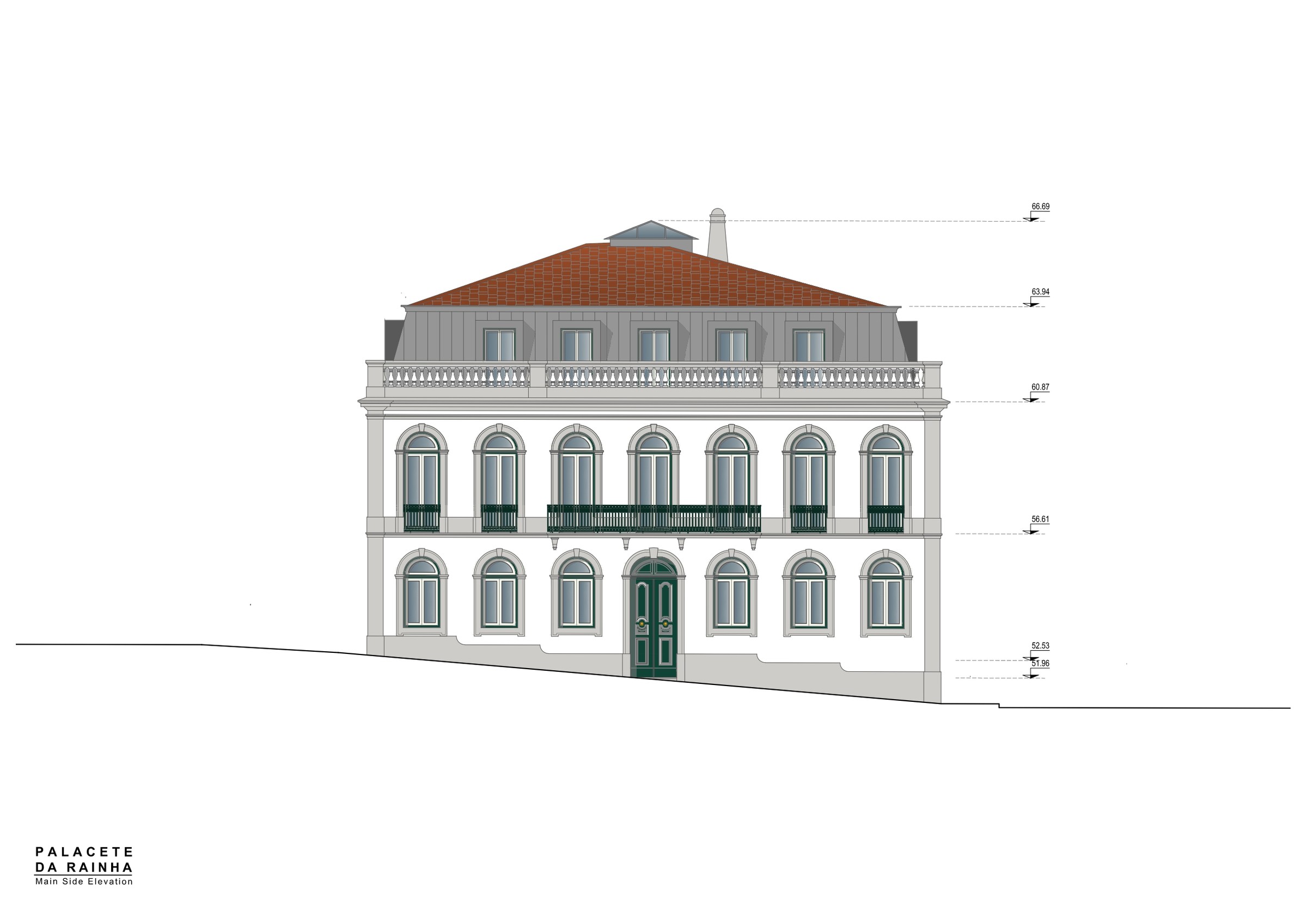 Main facade elevation