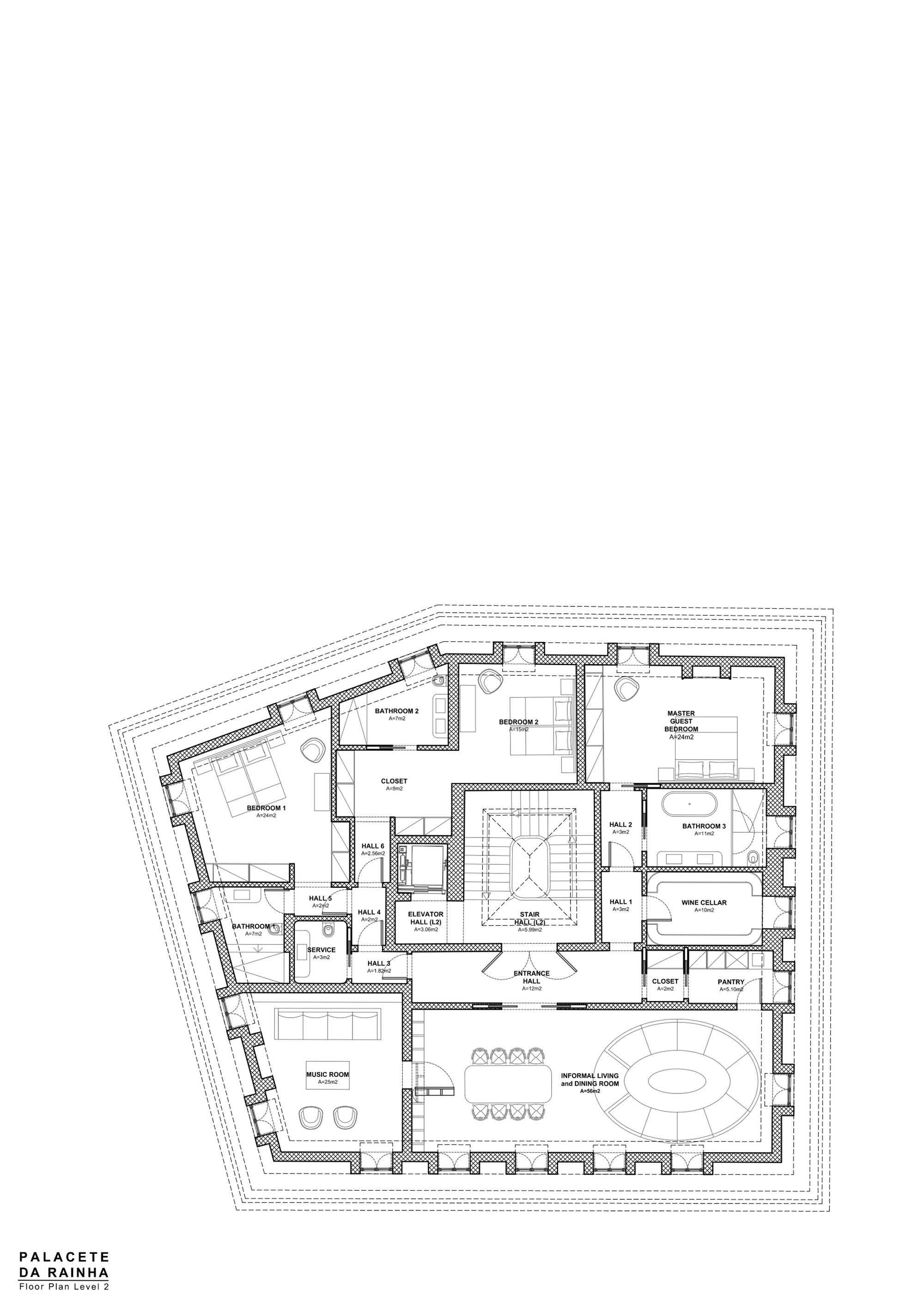 Second floor plan