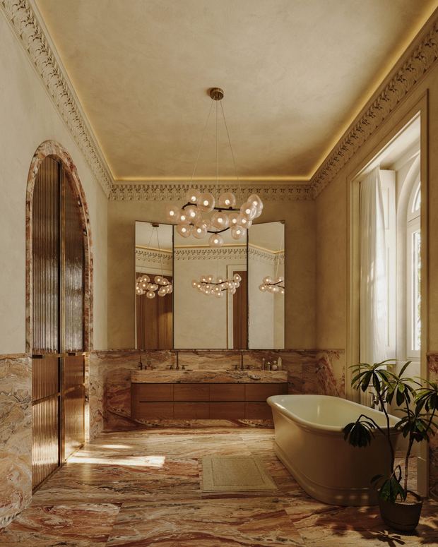 Master bathroom