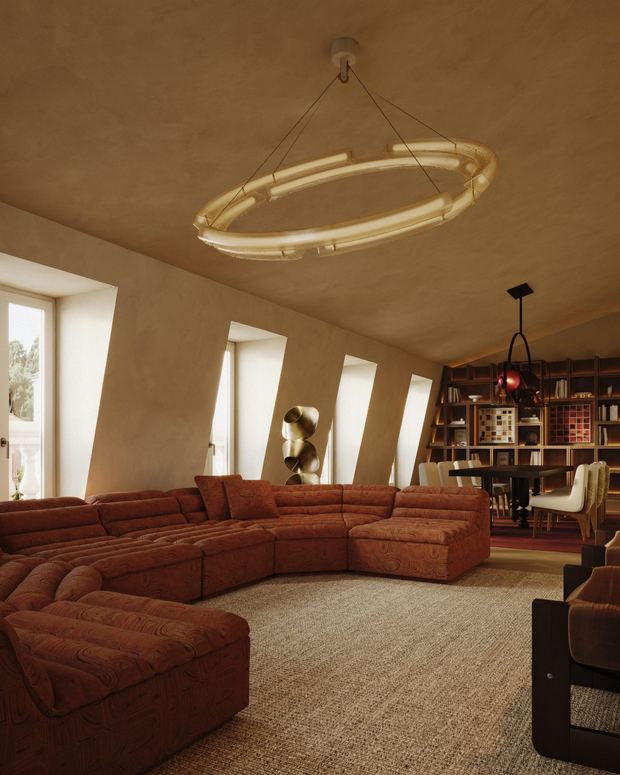Informal lounge and entertainment room